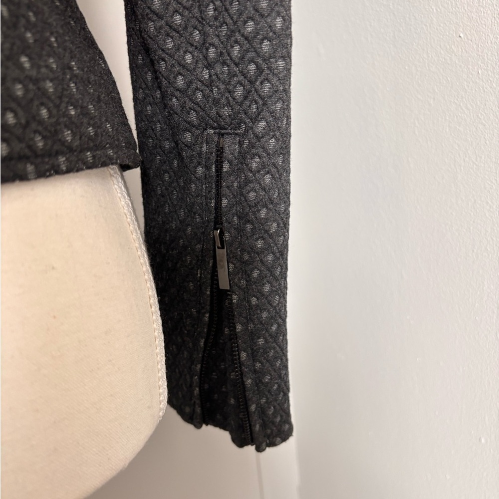RW&CO. Black Blazer with Textured Pattern - Picture 2 of 12